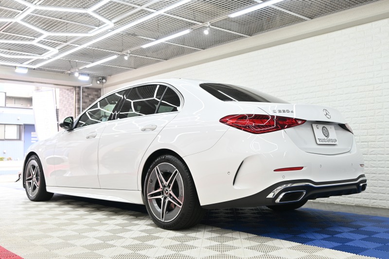 メルセデスベンツ Cクラス C220d AVG ﾍﾞｰｼｯｸ&ﾚｰﾀﾞｰｾｰﾌﾃｨP　1ｵﾅ ACC ﾘｱｱｸｽﾙ Pｽﾀ ECO  ﾊｰﾌ革 HDDﾅﾋﾞTV 360ｶﾒﾗ Carplay AMGｴｱﾛ&18ｲﾝﾁAW LEDﾗｲﾄ　新車保証付
