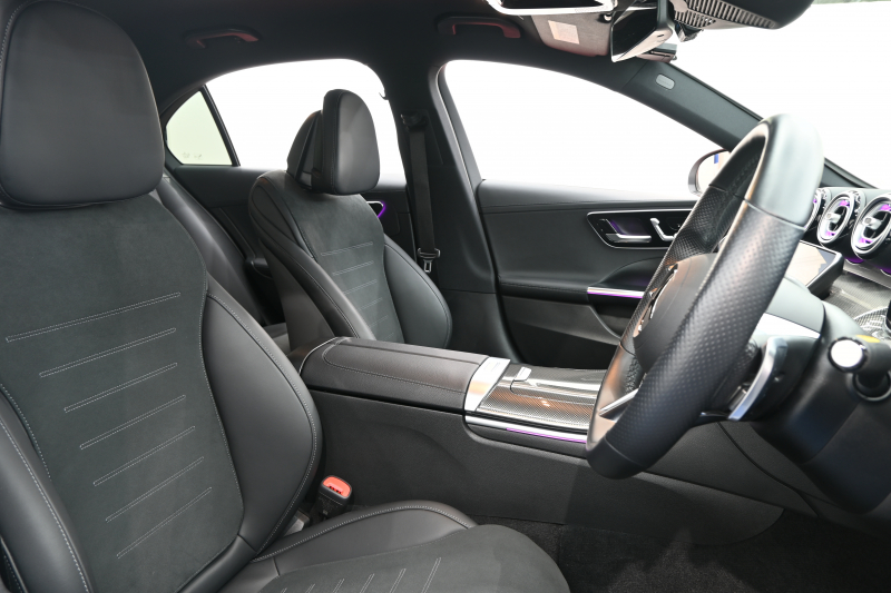 メルセデスベンツ Cクラス C220d AVG ﾍﾞｰｼｯｸ&ﾚｰﾀﾞｰｾｰﾌﾃｨP　1ｵﾅ ACC ﾘｱｱｸｽﾙ Pｽﾀ ECO  ﾊｰﾌ革 HDDﾅﾋﾞTV 360ｶﾒﾗ Carplay AMGｴｱﾛ&18ｲﾝﾁAW LEDﾗｲﾄ　新車保証付