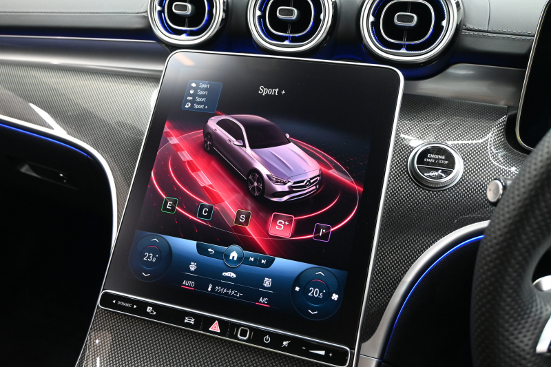 メルセデスベンツ Cクラス C200AVG AMGﾗｲﾝ&ﾍﾞｰｼｯｸP ﾚｰﾀﾞｰｾｰﾌﾃｨP 1ｵﾅ ﾊｰﾌ革 純正HDDﾅﾋﾞ Carplay BTｵｰﾃﾞｨｵ&TEL ﾜｲﾔﾚｽ充電器 ｱﾝﾋﾞｴﾝﾄﾗｲﾄ AMGｴｱﾛ&18ｲﾝﾁAW　新車保証付