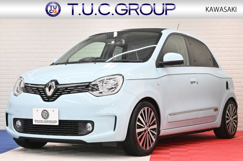 ルノー トゥインゴ ｲﾝﾃﾝｽ ｷｬﾝﾊﾞｽﾄｯﾌﾟ　 1ｵﾅ ﾚｻﾞｰ調×ﾌｧﾌﾞﾘｯｸｼｰﾄ ｼｰﾄﾋｰﾀｰ 純正ﾀｯﾁﾓﾆﾀｰ Bｶﾒﾗ Carplay 純正16ｲﾝﾁAW ﾛｰﾀﾞｳﾝ　2年保証付