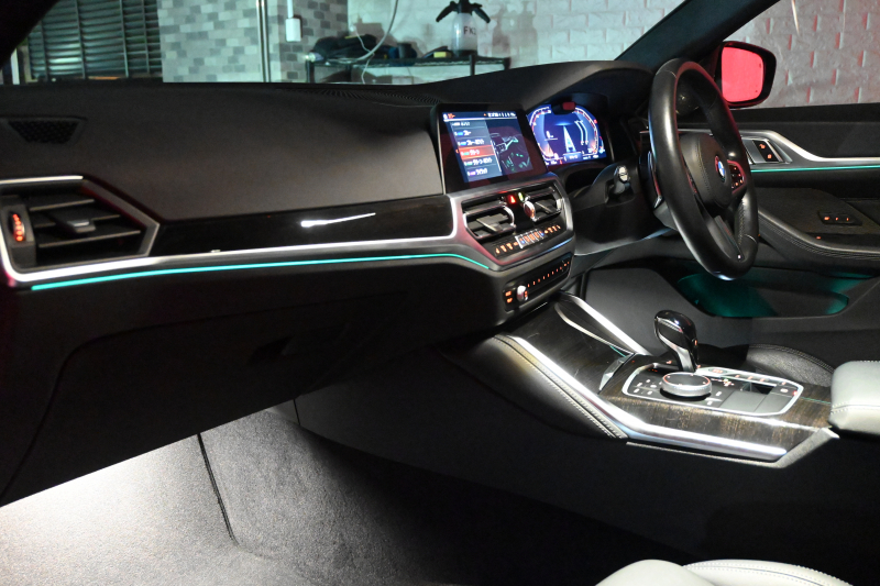 BMW 4シリーズ 420i ｸﾞﾗﾝｸｰﾍﾟ Mｽﾎﾟｰﾂ&ﾊｲﾗｲﾝP ｺﾝﾌｫｰﾄP　ﾄﾞﾗｲﾋﾞﾝｸﾞｱｼｽﾄﾌﾟﾛﾌｪｯｼｮﾅﾙ 黒革 BMWﾗｲﾌﾞｺｯｸﾋﾟｯﾄ ﾌﾙｾｸﾞ Mｴｱﾛ&19ｲﾝﾁAW LEDﾗｲﾄ harman/kardon　2年保証付