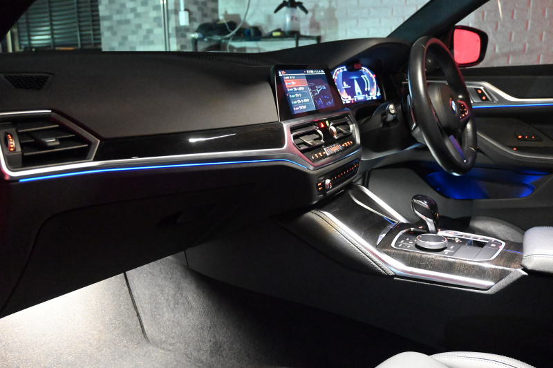 BMW 4シリーズ 420i ｸﾞﾗﾝｸｰﾍﾟ Mｽﾎﾟｰﾂ&ﾊｲﾗｲﾝP ｺﾝﾌｫｰﾄP　ﾄﾞﾗｲﾋﾞﾝｸﾞｱｼｽﾄﾌﾟﾛﾌｪｯｼｮﾅﾙ 黒革 BMWﾗｲﾌﾞｺｯｸﾋﾟｯﾄ ﾌﾙｾｸﾞ Mｴｱﾛ&19ｲﾝﾁAW LEDﾗｲﾄ harman/kardon　2年保証付