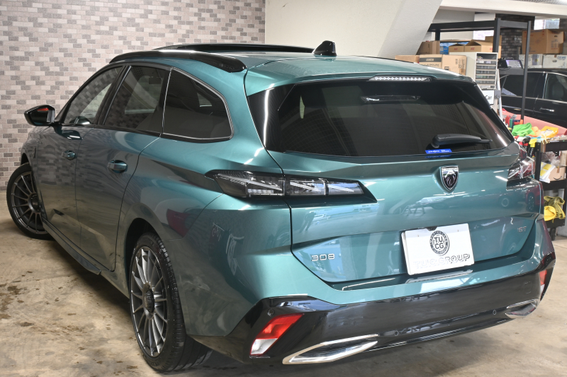 プジョー 308 308SW GT ﾌﾞﾙｰHDi　☆期間限定掲載☆ ACC BSM ｽﾏｰﾄｷｰ 専用ｽﾎﾟｰﾂｼｰﾄ ﾊﾟﾉﾗﾏSR Carplay i-Connect 360ｶﾒﾗ 自動Rｹﾞｰﾄ OZ18AW　新車保証