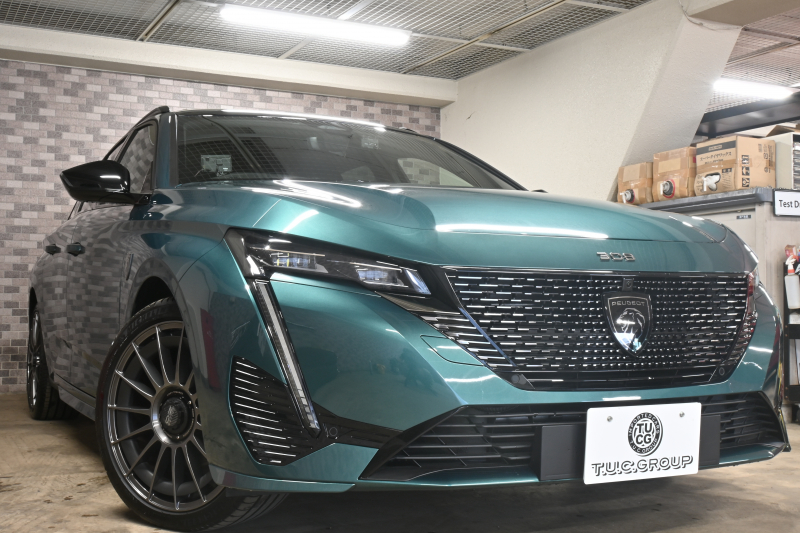 プジョー 308 308SW GT ﾌﾞﾙｰHDi　☆期間限定掲載☆ ACC BSM ｽﾏｰﾄｷｰ 専用ｽﾎﾟｰﾂｼｰﾄ ﾊﾟﾉﾗﾏSR Carplay i-Connect 360ｶﾒﾗ 自動Rｹﾞｰﾄ OZ18AW　新車保証