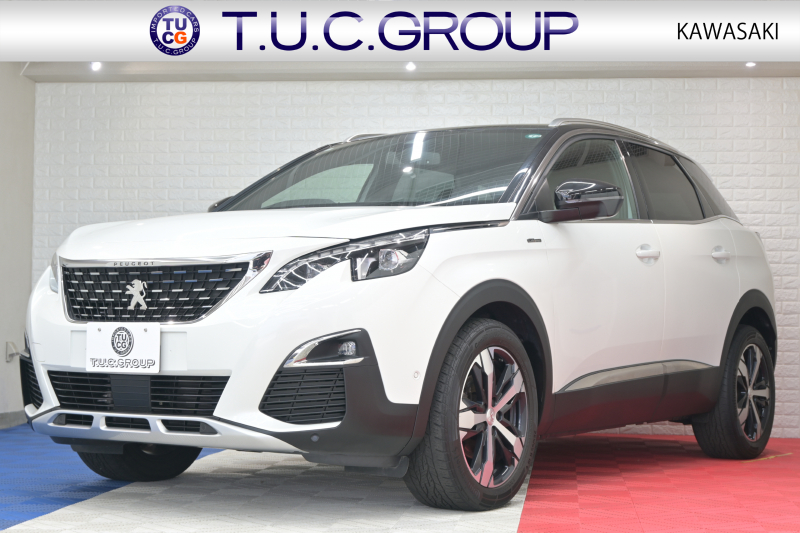 プジョー 3008 GTﾗｲﾝ Pｽﾀ ECO ACC ﾚｰﾝｷｰﾌﾟｱｼｽﾄ ﾊｰﾌ革 純正8ｲﾝﾁｽｸﾘｰﾝ