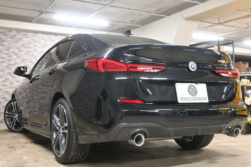 BMW 2シリーズ 218dｸﾞﾗﾝｸｰﾍﾟ Mｽﾎﾟｰﾂ ﾌﾟﾗｽﾊﾟｯｹｰｼﾞ ｺﾝﾌｫA 黒革