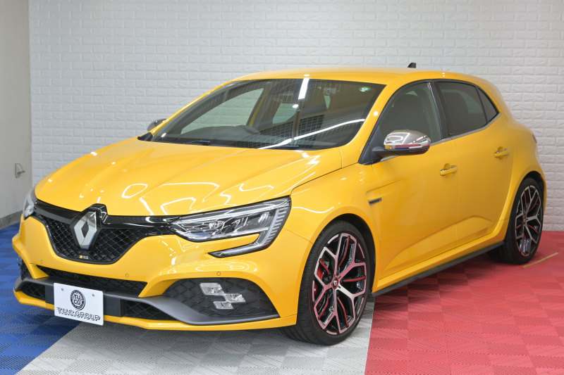 ルノー メガーヌ RSﾄﾛﾌｨｰ　RECARO製ﾌﾛﾝﾄﾊﾞｹｯﾄｼｰﾄ 純正ﾀｯﾁｽｸﾘｰﾝ Bluetoothｵｰﾃﾞｨｵ CarPlay Bｶﾒﾗ 前後PTS 19ｲﾝﾁ鍛造AW ﾌﾞﾚﾝﾎﾞ製ﾚｯﾄﾞｷｬﾘﾊﾟｰ LEDﾍｯﾄﾞﾗｲﾄ　2年保証付