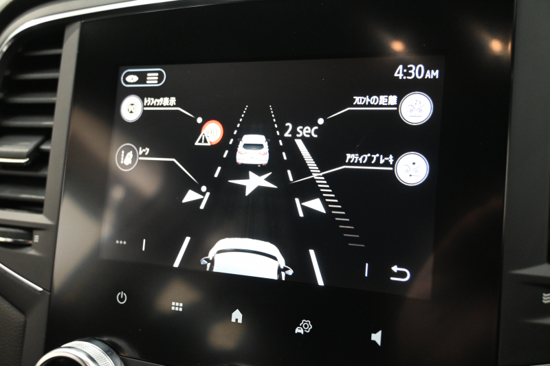 ルノー メガーヌ RSﾄﾛﾌｨｰ　RECARO製ﾌﾛﾝﾄﾊﾞｹｯﾄｼｰﾄ 純正ﾀｯﾁｽｸﾘｰﾝ Bluetoothｵｰﾃﾞｨｵ CarPlay Bｶﾒﾗ 前後PTS 19ｲﾝﾁ鍛造AW ﾌﾞﾚﾝﾎﾞ製ﾚｯﾄﾞｷｬﾘﾊﾟｰ LEDﾍｯﾄﾞﾗｲﾄ　2年保証付