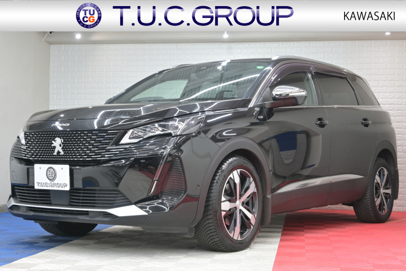 プジョー 5008 GT　後期ﾓﾃﾞﾙ ACC LKA ﾊｰﾌ革 ﾊﾟﾉﾗﾏR 純正ﾅﾋﾞTV ﾘｱﾓﾆﾀｰ Carplay Bｶﾒﾗ 前後ｺｰﾅｰｾﾝｻｰ 純正18ｲﾝﾁAW LEDﾗｲﾄ　2年保証付