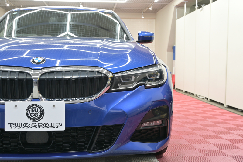 BMW 3シリーズ 320i ｽﾎﾟｰﾂ ﾃﾞﾋﾞｭｰ&ｺﾝﾌｫｰﾄP　ACC ｳﾞｧｰﾈｽｶﾚｻﾞｰ 純正HDDﾅﾋﾞ Carplay Bｶﾒﾗ Mｴｱﾛ&19ｲﾝﾁAW 自動ﾄﾗﾝｸ ﾜｲﾔﾚｽﾁｬｰｼﾞ　2年保証付