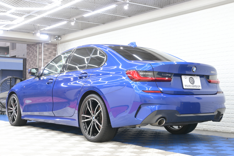 BMW 3シリーズ 320i ｽﾎﾟｰﾂ ﾃﾞﾋﾞｭｰ&ｺﾝﾌｫｰﾄP　ACC ｳﾞｧｰﾈｽｶﾚｻﾞｰ 純正HDDﾅﾋﾞ Carplay Bｶﾒﾗ Mｴｱﾛ&19ｲﾝﾁAW 自動ﾄﾗﾝｸ ﾜｲﾔﾚｽﾁｬｰｼﾞ　2年保証付