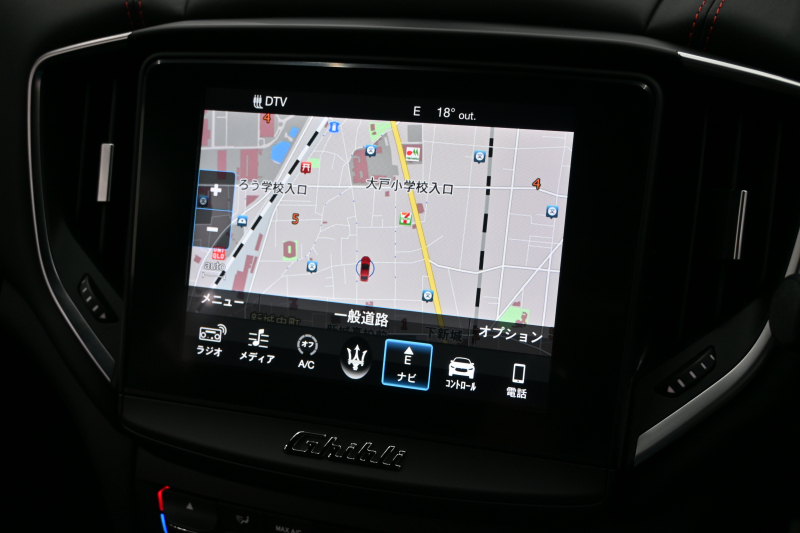 マセラティ ギブリ S ｸﾞﾗﾝｽﾎﾟｰﾂ ﾈﾘｯｼﾓPKG　ACC BSM 黒革 8.4ｲﾝﾁMTC+ TV CarPlay 360ｶﾒﾗ ｳﾗｰﾉ20ｲﾝﾁAW ﾊﾟﾄﾞﾙｼﾌﾄ harman/kardon　2年保証付