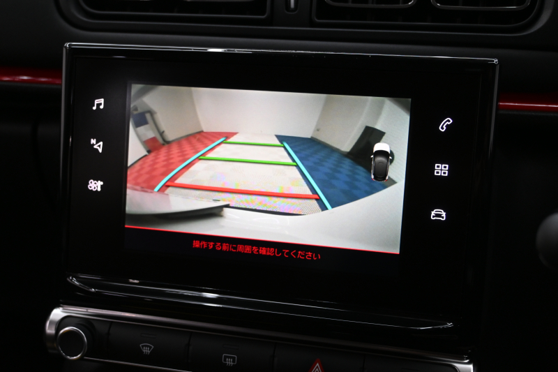 シトロエン C3 ｼｬｲﾝ　1ｵｰﾅｰ Pｽﾀ ECO ｸﾙｺﾝ ｱｸﾃｨﾌﾞｾｰﾌﾃｨﾌﾞﾚｰｷ LDW BSM ﾌｧﾌﾞﾘｯｸｼｰﾄ 7ｲﾝﾁﾀｯﾁｽｸﾘｰﾝ CarPlay 16ｲﾝﾁAW ﾊﾞｲﾄｰﾝﾙｰﾌ　2年保証付