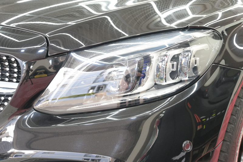 メルセデスベンツ Cクラス C200 AVG AMGﾗｲﾝ ﾚｰﾀﾞｰｾｰﾌﾃｨPKG　後期 BSG Meｺﾈ Pｽﾀ 黒革 HDDﾅﾋﾞTV CarPlay Bｶﾒﾗ AMGｴｱﾛ&18ｲﾝﾁAW LED　2年保証付