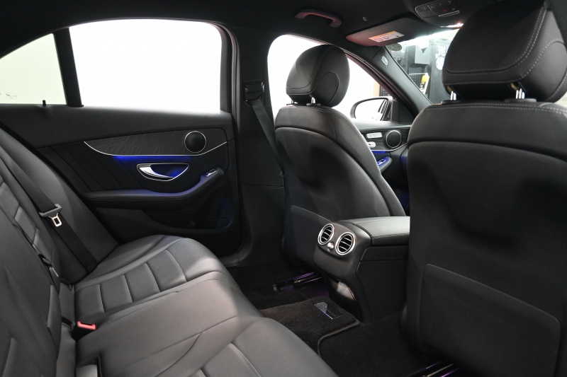 メルセデスベンツ Cクラス C220d ﾛｰﾚｳｽED ｽﾎﾟｰﾂ+&ﾚｰﾀﾞｰｾｰﾌﾃｨP　後期 ACC Pｽﾀ ECO LKA 黒革 HDDﾅﾋﾞTV Bｶﾒﾗ Carplay AMGｴｱﾛ&AMG18ｲﾝﾁAW LEDﾗｲﾄ　2年保証付