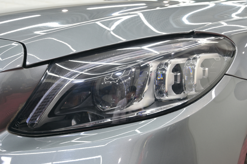 メルセデスベンツ Cクラス C220d ﾛｰﾚｳｽED ｽﾎﾟｰﾂ+&ﾚｰﾀﾞｰｾｰﾌﾃｨP　後期 ACC Pｽﾀ ECO LKA 黒革 HDDﾅﾋﾞTV Bｶﾒﾗ Carplay AMGｴｱﾛ&AMG18ｲﾝﾁAW LEDﾗｲﾄ　2年保証付