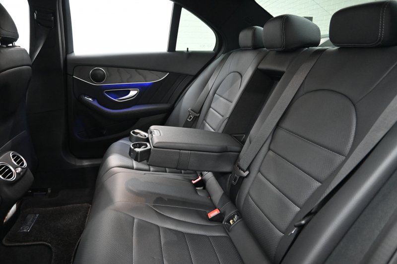 メルセデスベンツ Cクラス C220d ﾛｰﾚｳｽED ｽﾎﾟｰﾂ+&ﾚｰﾀﾞｰｾｰﾌﾃｨP　後期 ACC Pｽﾀ ECO LKA 黒革 HDDﾅﾋﾞTV Bｶﾒﾗ Carplay AMGｴｱﾛ&AMG18ｲﾝﾁAW LEDﾗｲﾄ　2年保証付