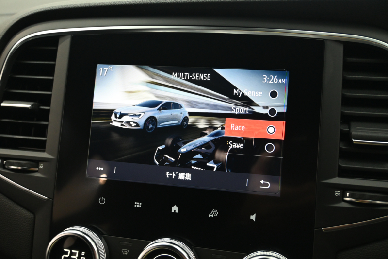 ルノー メガーヌ RSﾄﾛﾌｨｰ　1ｵﾅ RECARO製ﾌﾛﾝﾄﾊﾞｹｯﾄｼｰﾄ 純正ﾀｯﾁｽｸﾘｰﾝ Bluetoothｵｰﾃﾞｨｵ CarPlay Bｶﾒﾗ 前後PTS 19ｲﾝﾁ鍛造AW ﾌﾞﾚﾝﾎﾞ製ﾚｯﾄﾞｷｬﾘﾊﾟｰ LEDﾍｯﾄﾞﾗｲﾄ　2年保証付