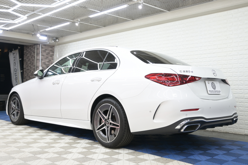 メルセデスベンツ Cクラス C220d AVG ﾍﾞｰｼｯｸ&ﾚｰﾀﾞｰｾｰﾌﾃｨP　ACC ﾘｱｱｸｽﾙ Pｽﾀ ECO  ﾊｰﾌ革 HDDﾅﾋﾞTV 360ｶﾒﾗ Carplay AMGｴｱﾛ&18ｲﾝﾁAW LEDﾗｲﾄ　2年保証付