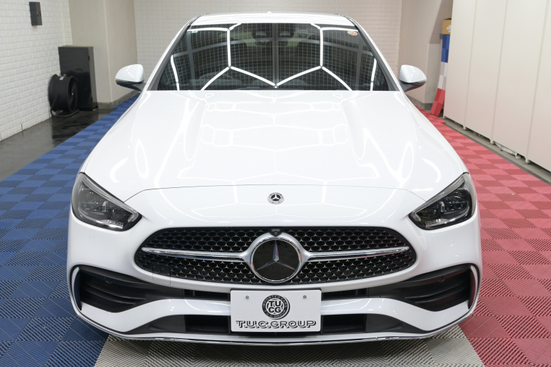 メルセデスベンツ Cクラス C220d AVG ﾍﾞｰｼｯｸ&ﾚｰﾀﾞｰｾｰﾌﾃｨP　ACC ﾘｱｱｸｽﾙ Pｽﾀ ECO  ﾊｰﾌ革 HDDﾅﾋﾞTV 360ｶﾒﾗ Carplay AMGｴｱﾛ&18ｲﾝﾁAW LEDﾗｲﾄ　2年保証付