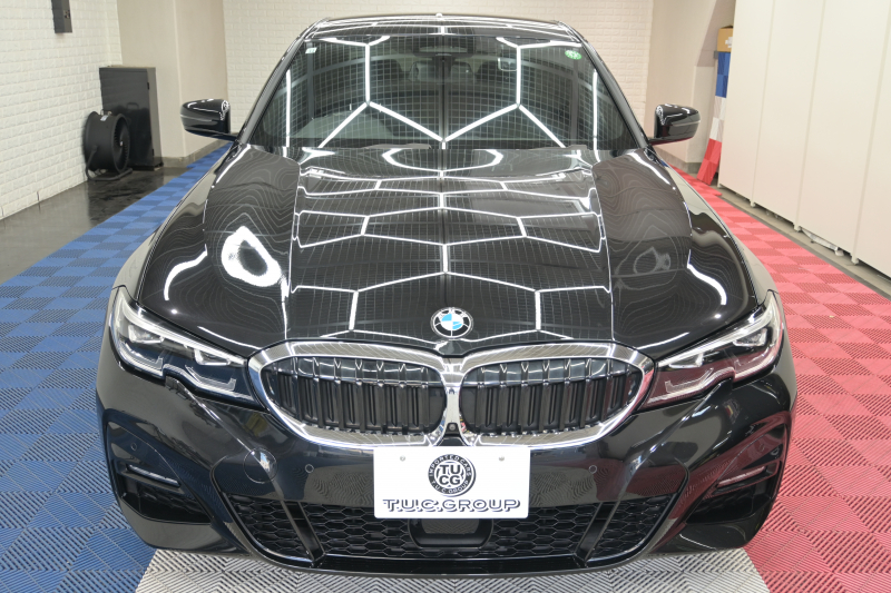 BMW 3シリーズ 320i Mｽﾎﾟｰﾂ ｺﾝﾌｫｰﾄP　ACC ﾌﾞﾗｯｸﾊｰﾌﾚｻﾞｰ 純正HDDﾅﾋﾞ Carplay Bｶﾒﾗ Mｴｱﾛ&19ｲﾝﾁAW 自動ﾄﾗﾝｸ ﾜｲﾔﾚｽﾁｬｰｼﾞ　2年保証付