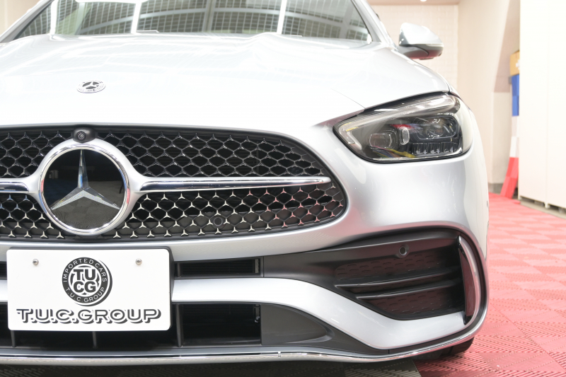 メルセデスベンツ Cクラス C200 4MATIC AVG AMGﾗｲﾝ&ﾚｰﾀﾞｰｾｰﾌﾃｨPKG　1ｵｰﾅｰ ACC 4WD Pｽﾀ ECO ﾊｰﾌ革 HDDﾅﾋﾞTV 360ｶﾒﾗ CarPlay AMGｴｱﾛ&18ｲﾝﾁAW LEDﾗｲﾄ　2年保証付