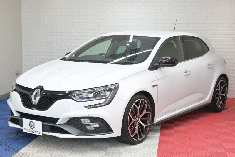 ルノー メガーヌ RSﾄﾛﾌｨｰ　RECARO製ﾌﾛﾝﾄﾊﾞｹｯﾄｼｰﾄ 純正ﾀｯﾁｽｸﾘｰﾝ Bluetoothｵｰﾃﾞｨｵ CarPlay Bｶﾒﾗ 前後PTS 19ｲﾝﾁ鍛造AW ﾌﾞﾚﾝﾎﾞ製ﾚｯﾄﾞｷｬﾘﾊﾟｰ LEDﾍｯﾄﾞﾗｲﾄ　2年保証付