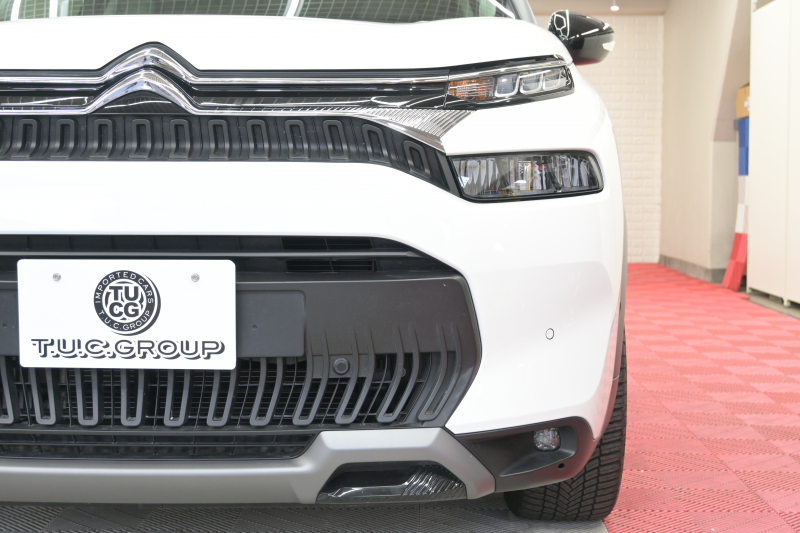 シトロエン C3 ｴｱｸﾛｽSUV ｼｬｲﾝPKG　後期ﾓﾃﾞﾙ 1ｵﾅ ﾚｻﾞｰ×ﾌｧﾌﾞﾘｯｸｺﾝﾋﾞﾚｻﾞｰｼｰﾄ ｸﾙｺﾝ 純正7ｲﾝﾁﾀｯﾁｽｸﾘｰﾝ CarPlay Bｶﾒﾗ 純正17ｲﾝﾁAW LEDﾗｲﾄ ｱｸﾃｨﾌﾞｾｰﾌﾃｨﾌﾞﾚｰｷ　2年保証付