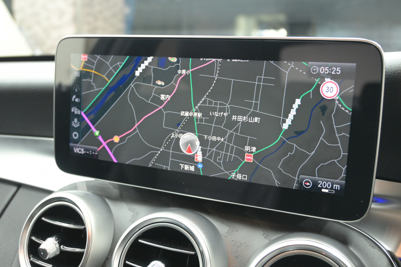 メルセデスベンツ Cクラス C200 ﾛｰﾚｳｽED ｽﾎﾟｰﾂ+&ﾚｰﾀﾞｰｾｰﾌﾃｨP　後期 ACC Pｽﾀ ECO LKA 黒革 ﾍﾞﾝﾁﾚｰﾀｰ 純正HDDﾅﾋﾞTV Bｶﾒﾗ CarPlay AMGｴｱﾛ&AMG18ｲﾝﾁAW LEDﾗｲﾄ　2年保証付