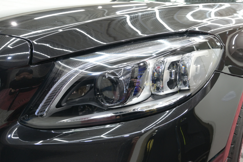 メルセデスベンツ Cクラス C200 ﾛｰﾚｳｽED ｽﾎﾟｰﾂ+&ﾚｰﾀﾞｰｾｰﾌﾃｨP　後期 ACC Pｽﾀ ECO LKA 黒革 ﾍﾞﾝﾁﾚｰﾀｰ 純正HDDﾅﾋﾞTV Bｶﾒﾗ CarPlay AMGｴｱﾛ&AMG18ｲﾝﾁAW LEDﾗｲﾄ　2年保証付