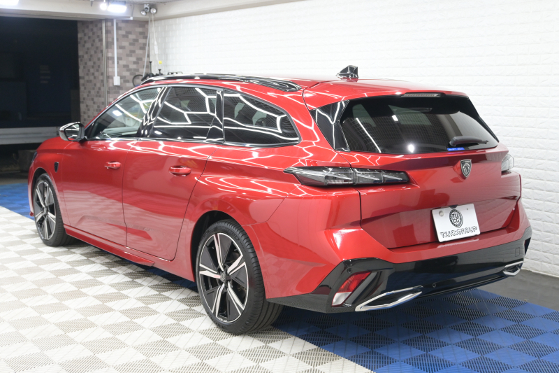 プジョー 308 GT ﾌﾞﾙｰHDi　ACC BSM 専用ｽﾎﾟｰﾂｼｰﾄ 純正ﾅﾋﾞ Carplay i-Connect 360ｶﾒﾗ LEDﾍｯﾄﾞﾗｲﾄ 純正18AW　2年保証付