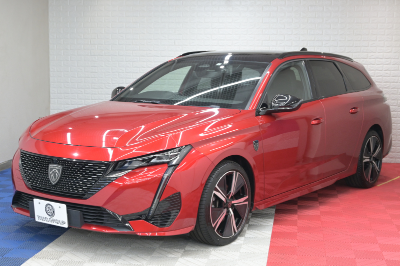 プジョー 308 GT ﾌﾞﾙｰHDi　ACC BSM 専用ｽﾎﾟｰﾂｼｰﾄ 純正ﾅﾋﾞ Carplay i-Connect 360ｶﾒﾗ LEDﾍｯﾄﾞﾗｲﾄ 純正18AW　2年保証付