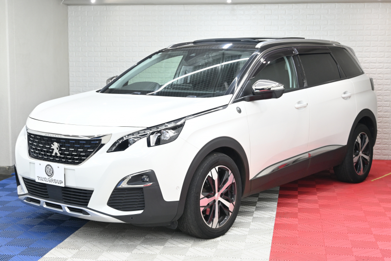 プジョー 5008 ｸﾛｽｼﾃｨ ﾌﾞﾙｰHDi　特別仕様車 Pｽﾀ ACC BSM ﾊﾟﾉﾗﾏSR ｺﾝﾋﾞﾚｻﾞｰ ﾏﾙﾁﾗﾝﾊﾞｰｻﾎﾟｰﾄ 純正ﾓﾆﾀｰ ﾅﾋﾞTV CarPlay BTｵｰﾃﾞｨｵ LEDﾍｯﾄﾞﾗｲﾄ ｱﾝﾋﾞｴﾝｽﾗｲﾄ 純正18ｲﾝﾁAW　2年保証付