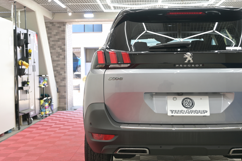 プジョー 5008 GTﾗｲﾝ ﾌﾞﾙｰHDI　1ｵｰﾅｰ ACC Pｽﾀ ECO BSM ﾊｰﾌﾚｻﾞｰ ﾏｯｻｰｼﾞ機能 純正ﾀｯﾁｽｸﾘｰﾝ ﾌﾙｾｸﾞ CarPlay BTｵｰﾃﾞｨｵ&TEL 純正18ｲﾝﾁAW　2年保証付