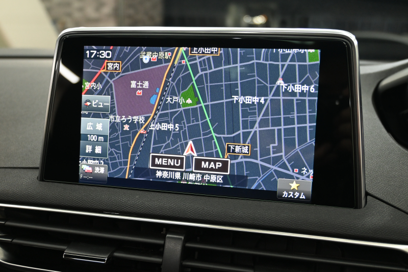 プジョー 5008 GTﾗｲﾝ ﾌﾞﾙｰHDi　ACC Pｽﾀ ECO BSM ﾊｰﾌﾚｻﾞｰ ﾏｯｻｰｼﾞ機能 純正ﾀｯﾁｽｸﾘｰﾝﾅﾋﾞ ﾌﾙｾｸﾞ CarPlay BTｵｰﾃﾞｨｵ&TEL 純正18ｲﾝﾁAW　2年保証付