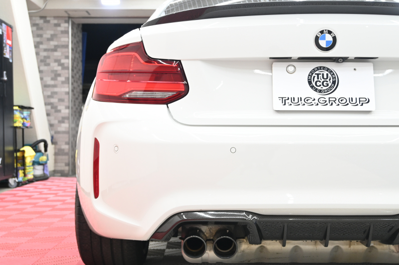 BMW Mシリーズ M2 ｺﾝﾍﾟﾃｨｼｮﾝ　正規D車 後期LCI ｺﾝﾌｫｰﾄA ｲﾝﾃﾘｼﾞｪﾝﾄS 黒革 純正iDriveﾅﾋﾞ harman/kardon 19ｲﾝﾁAW Mﾊﾟﾌｫｰﾏﾝｽﾊﾟｰﾂ KW車高調　2年保証付