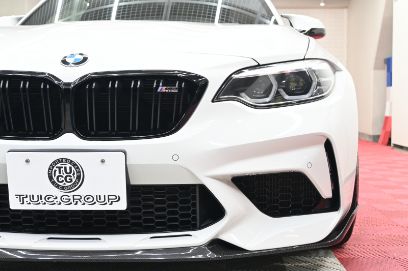 BMW Mシリーズ M2 ｺﾝﾍﾟﾃｨｼｮﾝ　正規D車 後期LCI ｺﾝﾌｫｰﾄA ｲﾝﾃﾘｼﾞｪﾝﾄS 黒革 純正iDriveﾅﾋﾞ harman/kardon 19ｲﾝﾁAW Mﾊﾟﾌｫｰﾏﾝｽﾊﾟｰﾂ KW車高調　2年保証付
