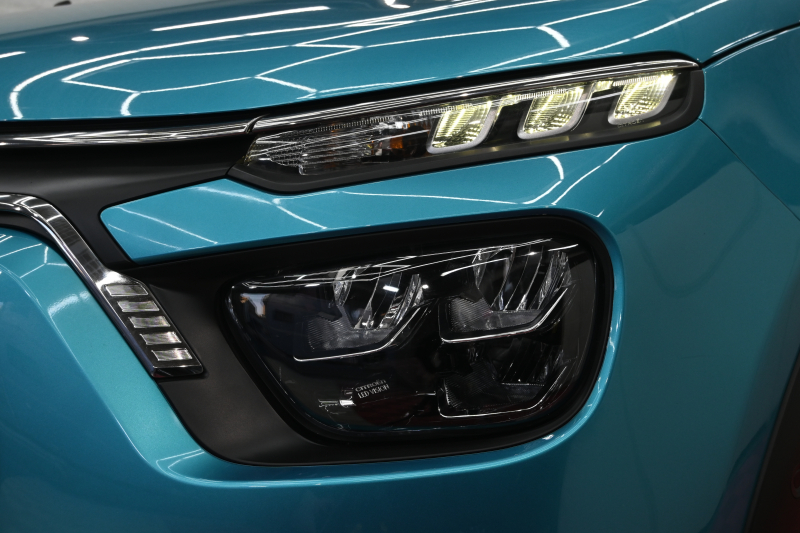 シトロエン C3 ｼｬｲﾝ　1ｵｰﾅｰ Pｽﾀ ECO ｸﾙｺﾝ ｱｸﾃｨﾌﾞｾｰﾌﾃｨﾌﾞﾚｰｷ LDW BSM ﾌｧﾌﾞﾘｯｸｼｰﾄ 7ｲﾝﾁﾀｯﾁｽｸﾘｰﾝ 純正ﾅﾋﾞTV 16ｲﾝﾁAW LEDﾍｯﾄﾞﾗｲﾄ ﾊﾞｲﾄｰﾝﾙｰﾌ　2年保証付