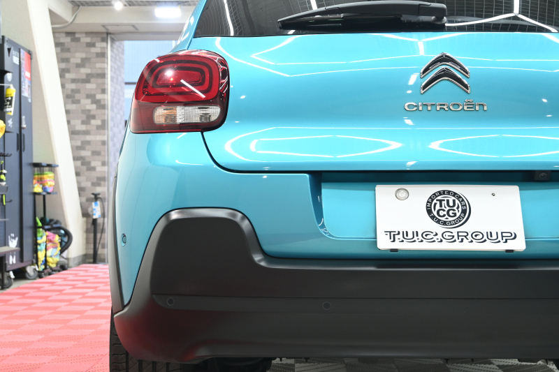 シトロエン C3 ｼｬｲﾝ　1ｵｰﾅｰ Pｽﾀ ECO ｸﾙｺﾝ ｱｸﾃｨﾌﾞｾｰﾌﾃｨﾌﾞﾚｰｷ LDW BSM ﾌｧﾌﾞﾘｯｸｼｰﾄ 7ｲﾝﾁﾀｯﾁｽｸﾘｰﾝ 純正ﾅﾋﾞTV 16ｲﾝﾁAW LEDﾍｯﾄﾞﾗｲﾄ ﾊﾞｲﾄｰﾝﾙｰﾌ　2年保証付