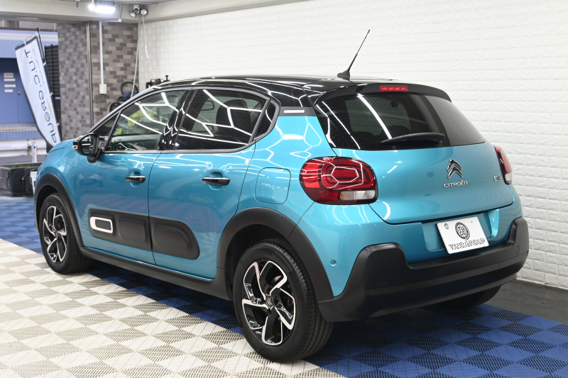 シトロエン C3 ｼｬｲﾝ　1ｵｰﾅｰ Pｽﾀ ECO ｸﾙｺﾝ ｱｸﾃｨﾌﾞｾｰﾌﾃｨﾌﾞﾚｰｷ LDW BSM ﾌｧﾌﾞﾘｯｸｼｰﾄ 7ｲﾝﾁﾀｯﾁｽｸﾘｰﾝ 純正ﾅﾋﾞTV 16ｲﾝﾁAW LEDﾍｯﾄﾞﾗｲﾄ ﾊﾞｲﾄｰﾝﾙｰﾌ　2年保証付