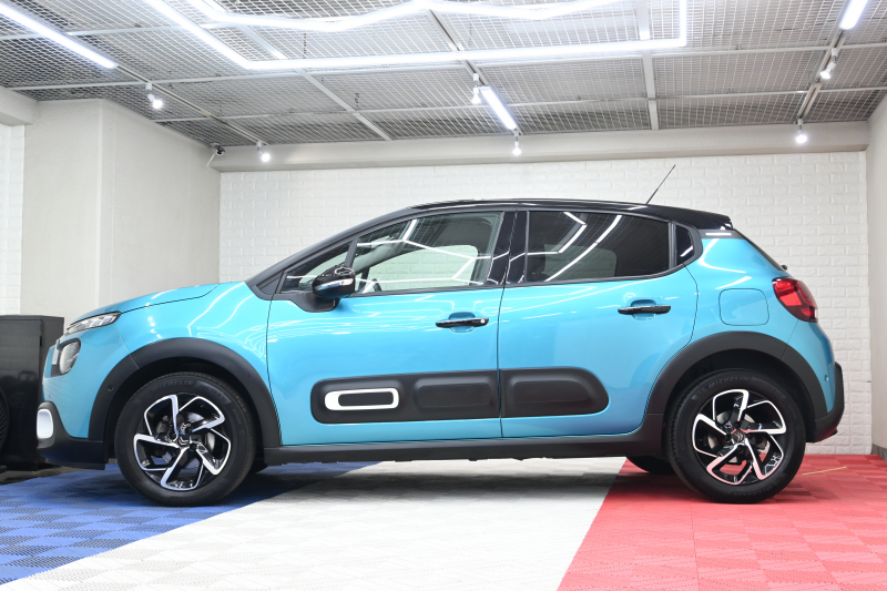 シトロエン C3 ｼｬｲﾝ　1ｵｰﾅｰ Pｽﾀ ECO ｸﾙｺﾝ ｱｸﾃｨﾌﾞｾｰﾌﾃｨﾌﾞﾚｰｷ LDW BSM ﾌｧﾌﾞﾘｯｸｼｰﾄ 7ｲﾝﾁﾀｯﾁｽｸﾘｰﾝ 純正ﾅﾋﾞTV 16ｲﾝﾁAW LEDﾍｯﾄﾞﾗｲﾄ ﾊﾞｲﾄｰﾝﾙｰﾌ　2年保証付