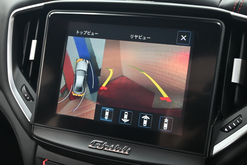 マセラティ ギブリ S ﾄﾞﾗｲﾊﾞｰｱｼｽﾀﾝｽPKG　ACC BSM 黒革 8.4ｲﾝﾁMTC+ TV CarPlay 360ｶﾒﾗ ｳﾗｰﾉ20ｲﾝﾁAW ﾊﾟﾄﾞﾙｼﾌﾄ ｵｰﾄﾄﾗﾝｸ　2年保証付