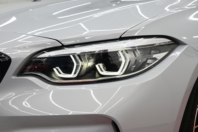 BMW Mシリーズ M2 ｺﾝﾍﾟﾃｨｼｮﾝ　正規D車 後期LCI ｺﾝﾌｫｰﾄA ｲﾝﾃﾘｼﾞｪﾝﾄS 黒革 純正iDriveﾅﾋﾞ 19ｲﾝﾁAW BILSTEIN車高調　2年保証付