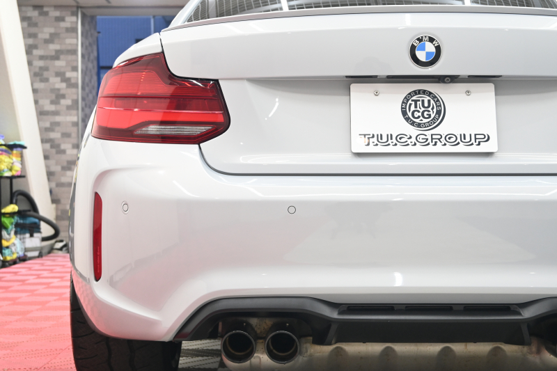 BMW Mシリーズ M2 ｺﾝﾍﾟﾃｨｼｮﾝ　正規D車 後期LCI ｺﾝﾌｫｰﾄA ｲﾝﾃﾘｼﾞｪﾝﾄS 黒革 純正iDriveﾅﾋﾞ 19ｲﾝﾁAW BILSTEIN車高調　2年保証付