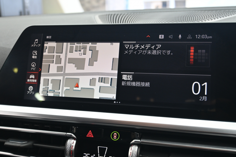 BMW 3シリーズ 320d XDrive MｽﾎﾟｰﾂPKG　ｲﾝﾃﾘS ACC LKA LCA ｽﾃｱﾘﾝｸﾞA ﾊｰﾌ革 純正ﾅﾋﾞ BTｵｰﾃﾞｨｵ&TEL 360ｶﾒﾗ Carplay Mｴｱﾛ&18ｲﾝﾁAW LED 2年保証付