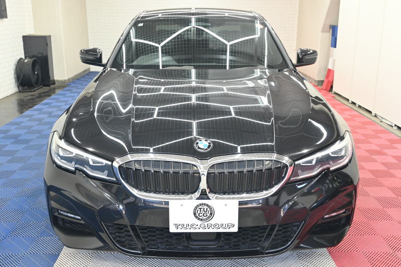 BMW 3シリーズ 320d XDrive MｽﾎﾟｰﾂPKG　ｲﾝﾃﾘS ACC LKA LCA ｽﾃｱﾘﾝｸﾞA ﾊｰﾌ革 純正ﾅﾋﾞ BTｵｰﾃﾞｨｵ&TEL 360ｶﾒﾗ Carplay Mｴｱﾛ&18ｲﾝﾁAW LED 2年保証付