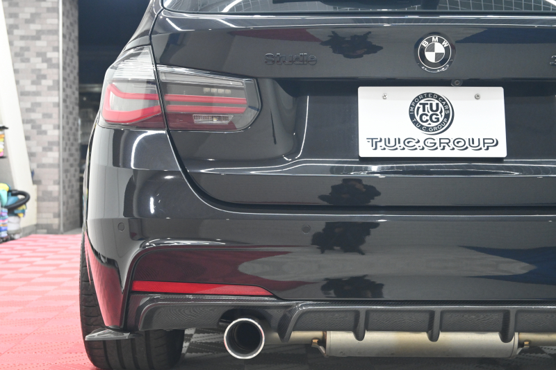 BMW 3シリーズ 320d ﾂｰﾘﾝｸﾞ Mｽﾎﾟｰﾂ　ACC ﾄﾞﾗｲﾋﾞﾝｸﾞｱｼｽﾄ LCW ｽﾎﾟｰﾂｼｰﾄ iDriveHDDﾅﾋﾞ BTｵｰﾃﾞｨｵ&TEL Bｶﾒﾗ 3Dﾃﾞｻﾞｲﾝ車高調&19ｲﾝﾁAW 柿本ﾏﾌﾗｰ LEDﾗｲﾄ　2年保証付