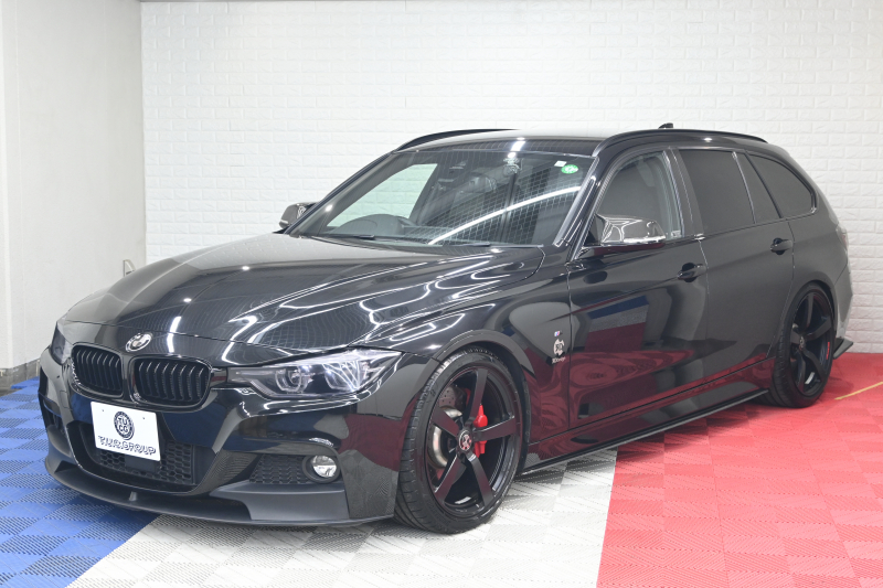 BMW 3シリーズ 320d ﾂｰﾘﾝｸﾞ Mｽﾎﾟｰﾂ　ACC ﾄﾞﾗｲﾋﾞﾝｸﾞｱｼｽﾄ LCW ｽﾎﾟｰﾂｼｰﾄ iDriveHDDﾅﾋﾞ BTｵｰﾃﾞｨｵ&TEL Bｶﾒﾗ 3Dﾃﾞｻﾞｲﾝ車高調&19ｲﾝﾁAW 柿本ﾏﾌﾗｰ LEDﾗｲﾄ　2年保証付
