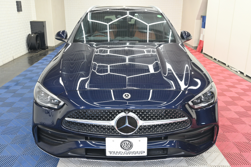 メルセデスベンツ Cクラス C220d ｽﾃｰｼｮﾝﾜｺﾞﾝ AVG AMGﾗｲﾝ ﾚｻﾞｰEXｸﾙ&ﾚｰﾀﾞｰSP　ACC Pｽﾀ ECO 茶革 ﾊﾟﾉﾗﾏｻﾝﾙｰﾌ MBUXﾅﾋﾞTV 360ｶﾒﾗ CarPlay AMGｴｱﾛ&18ｲﾝﾁAW LED　2年保証付