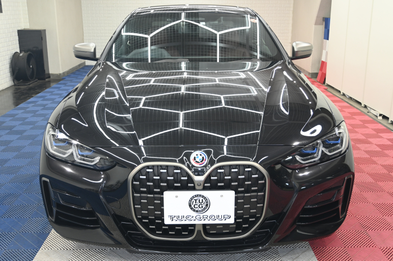 BMW 4シリーズ M440i xDriveｸｰﾍﾟ　1ｵﾅ ACC ｲﾝﾃﾘS ｺﾝﾌｫA ECO 赤革 ｻﾝﾙｰﾌ 純正HDDﾅﾋﾞ ﾌﾙｾｸﾞ Carplay 360ｶﾒﾗ harman/kardon Mｴｱﾛ&19ｲﾝﾁAW LEDﾗｲﾄ　2年保証付